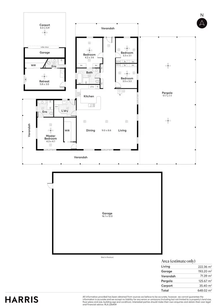 Floorplan of Homely house listing, 21 High Street, Echunga SA 5153