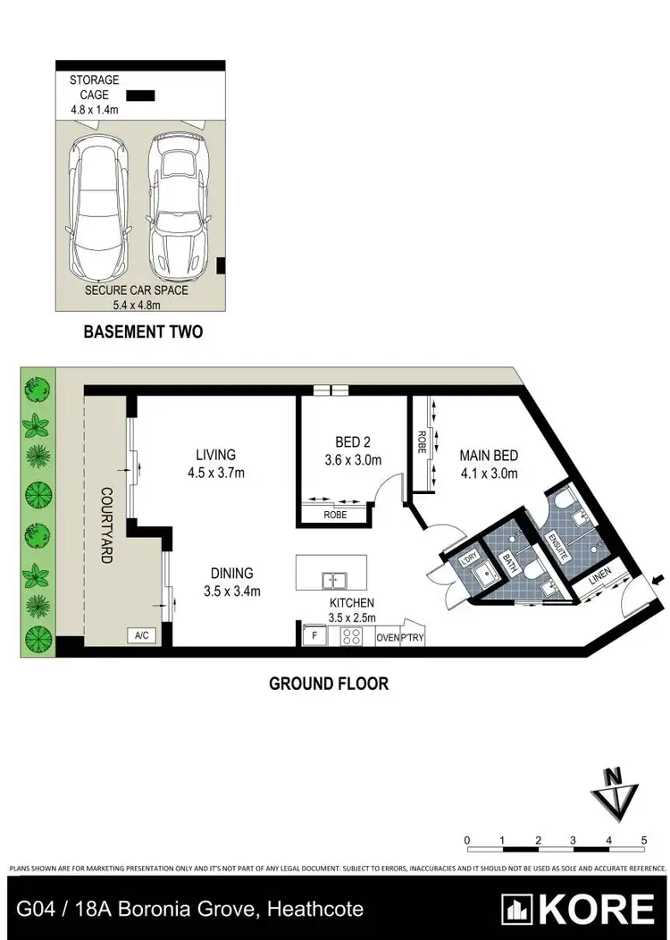 Floorplan of Homely apartment listing, G04/18A Boronia Grove, Heathcote NSW 2233