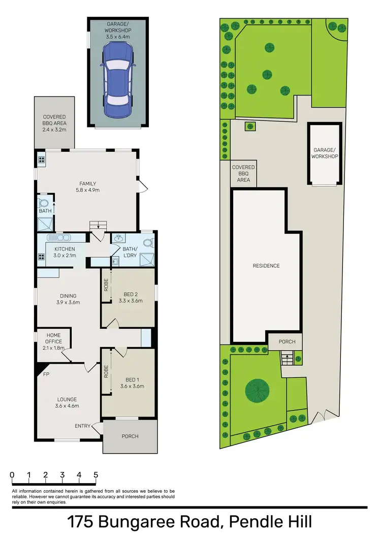 Floorplan of Homely house listing, 175 Bungaree Road, Pendle Hill NSW 2145