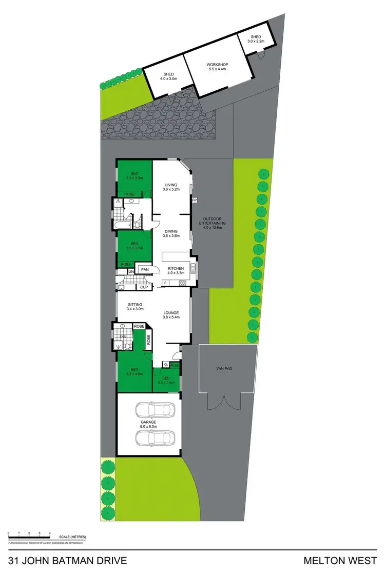 Floorplan of Homely house listing, 31 John Batman Drive, Melton West VIC 3337