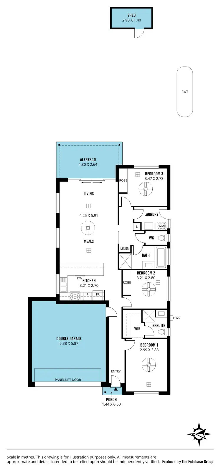 Floorplan of Homely house listing, 36 Noble Circuit, Onkaparinga Heights SA 5163