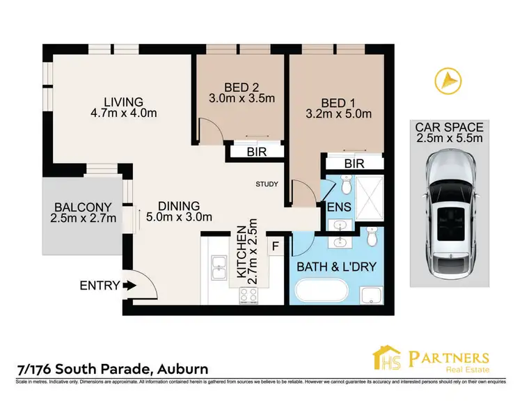 Floorplan of Homely unit listing, 7/176 South Parade, Auburn NSW 2144
