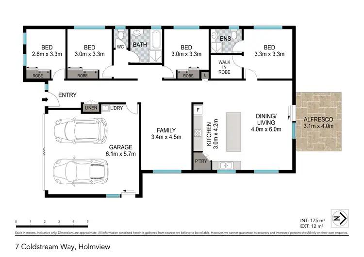 Floorplan of Homely house listing, 7 Coldstream Way, Holmview QLD 4207