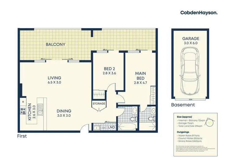 Floorplan of Homely apartment listing, 10/11 Wallace Street, Marrickville NSW 2204