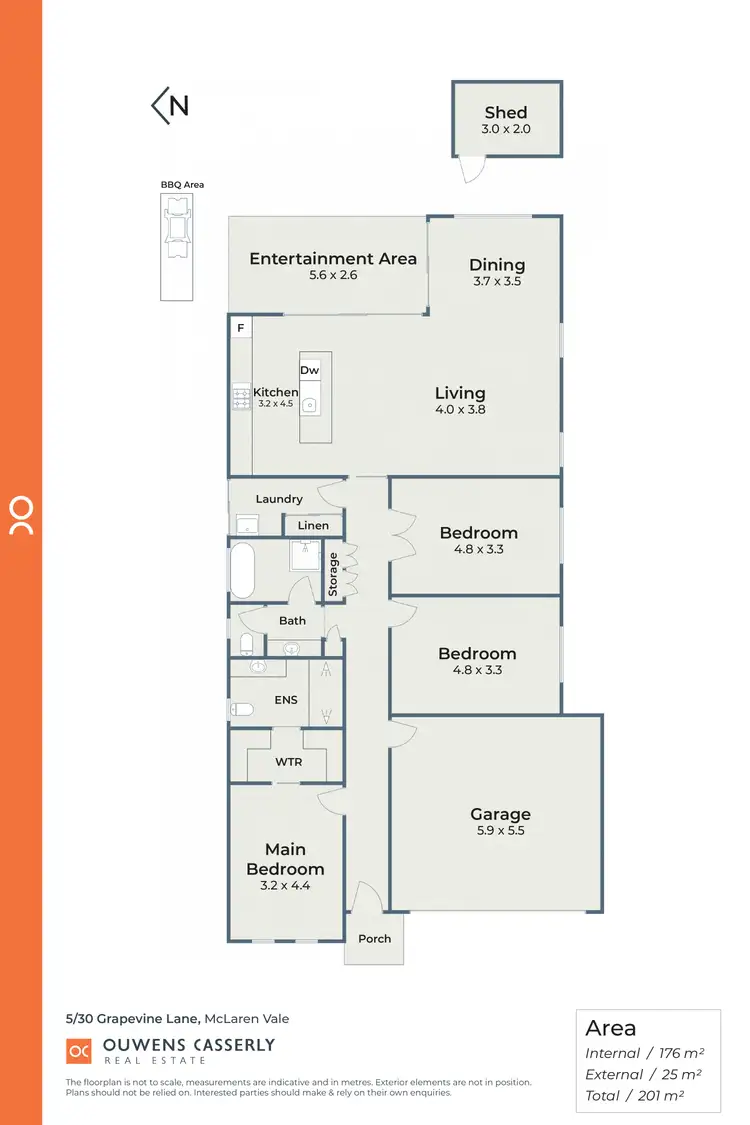 Floorplan of Homely house listing, 5/30 Grapevine Lane, Mclaren Vale SA 5171
