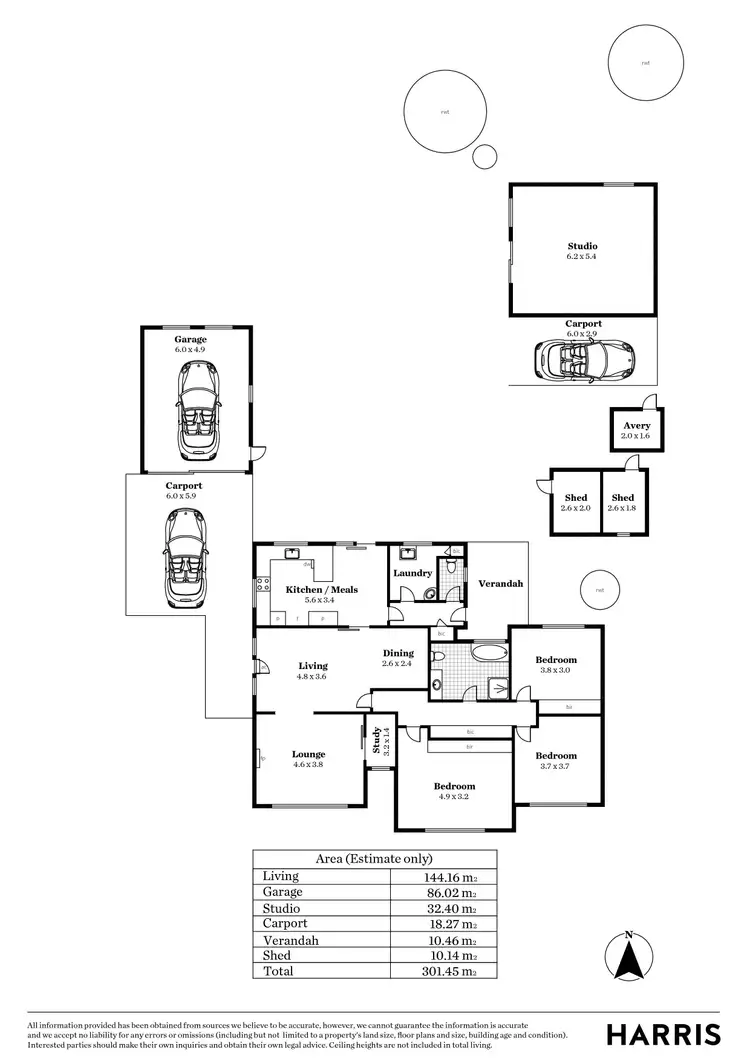 Floorplan of Homely house listing, 285 Rangeview Drive, Mount George SA 5155