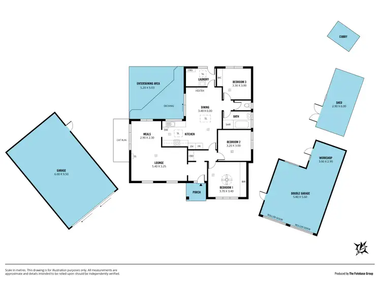 Floorplan of Homely house listing, 3 Curtis Court, Happy Valley SA 5159