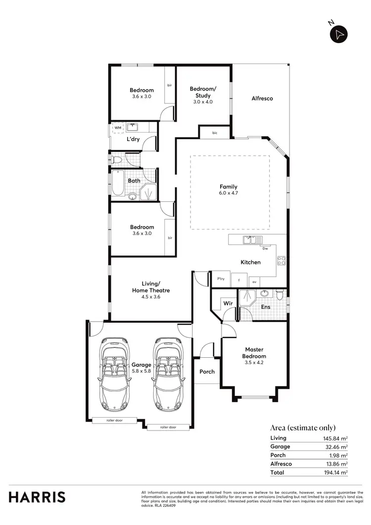 Floorplan of Homely house listing, 9 Stratford Way, Northgate SA 5085