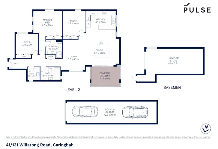 Floorplan of Homely unit listing, 41/131-135 Willarong Road, Caringbah NSW 2229