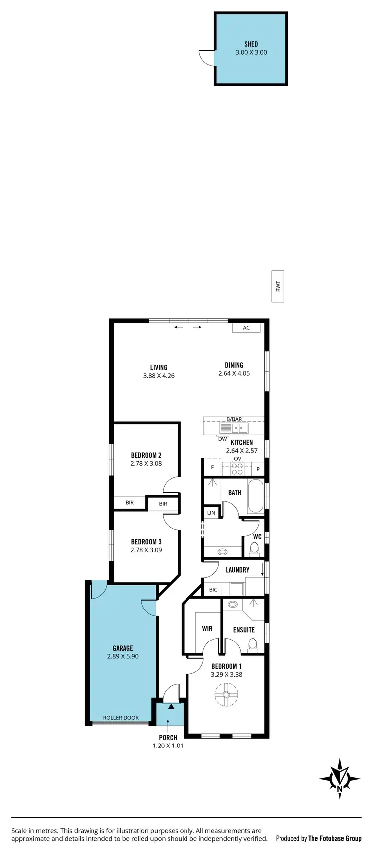 Floorplan of Homely house listing, 26a Jared Road, Seaford Meadows SA 5169