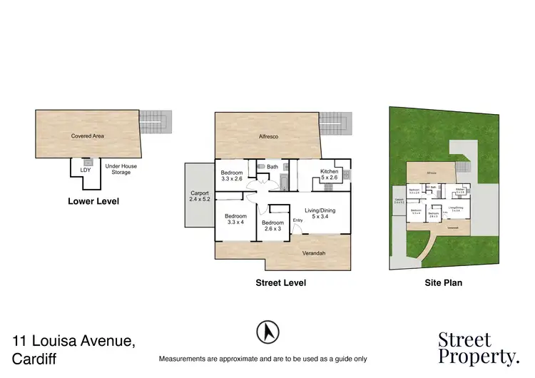 Floorplan of Homely house listing, 11 Louisa Avenue, Cardiff NSW 2285
