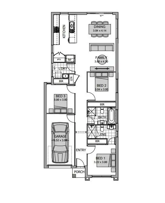 Floorplan of Homely house listing, Address available on request