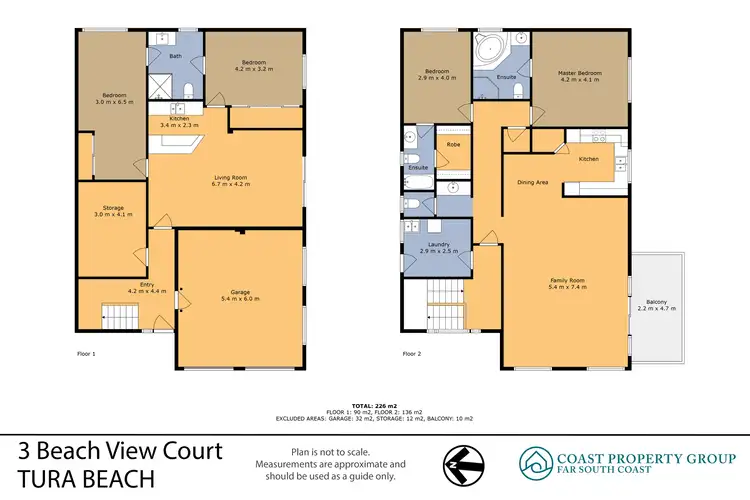 Floorplan of Homely house listing, 3 Beach View Court, Tura Beach NSW 2548