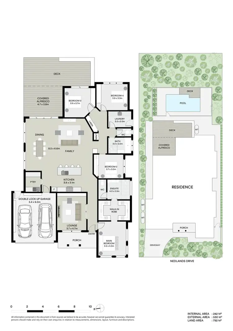 Floorplan of Homely house listing, 20 Nedlands Drive, Highton VIC 3216