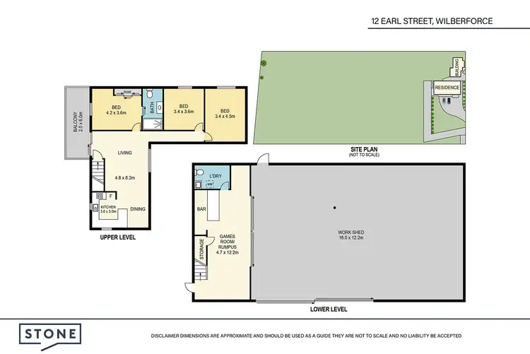 Floorplan of Homely house listing, 12 Earl Street, Wilberforce NSW 2756