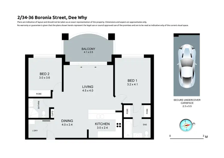 Floorplan of Homely apartment listing, 2/34-36 Boronia Street, Dee Why NSW 2099