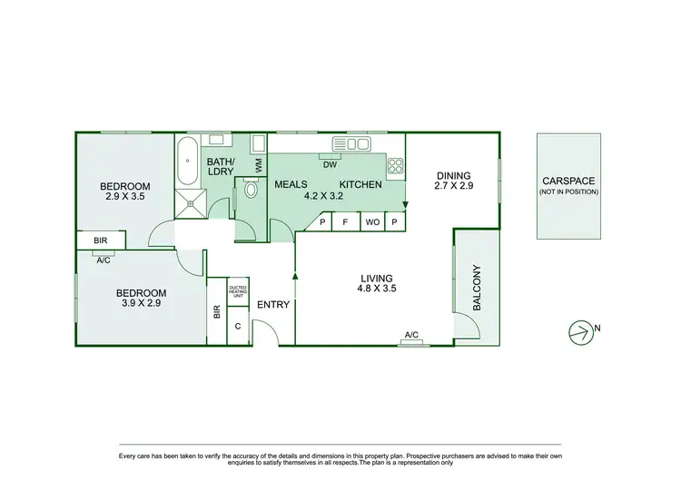 Floorplan of Homely apartment listing, 8/15 Denbigh Road, Armadale VIC 3143