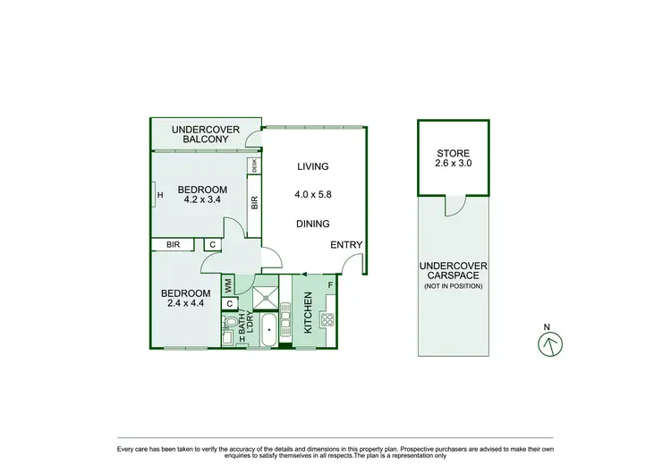 Floorplan of Homely apartment listing, 21/746 Orrong Road, Toorak VIC 3142