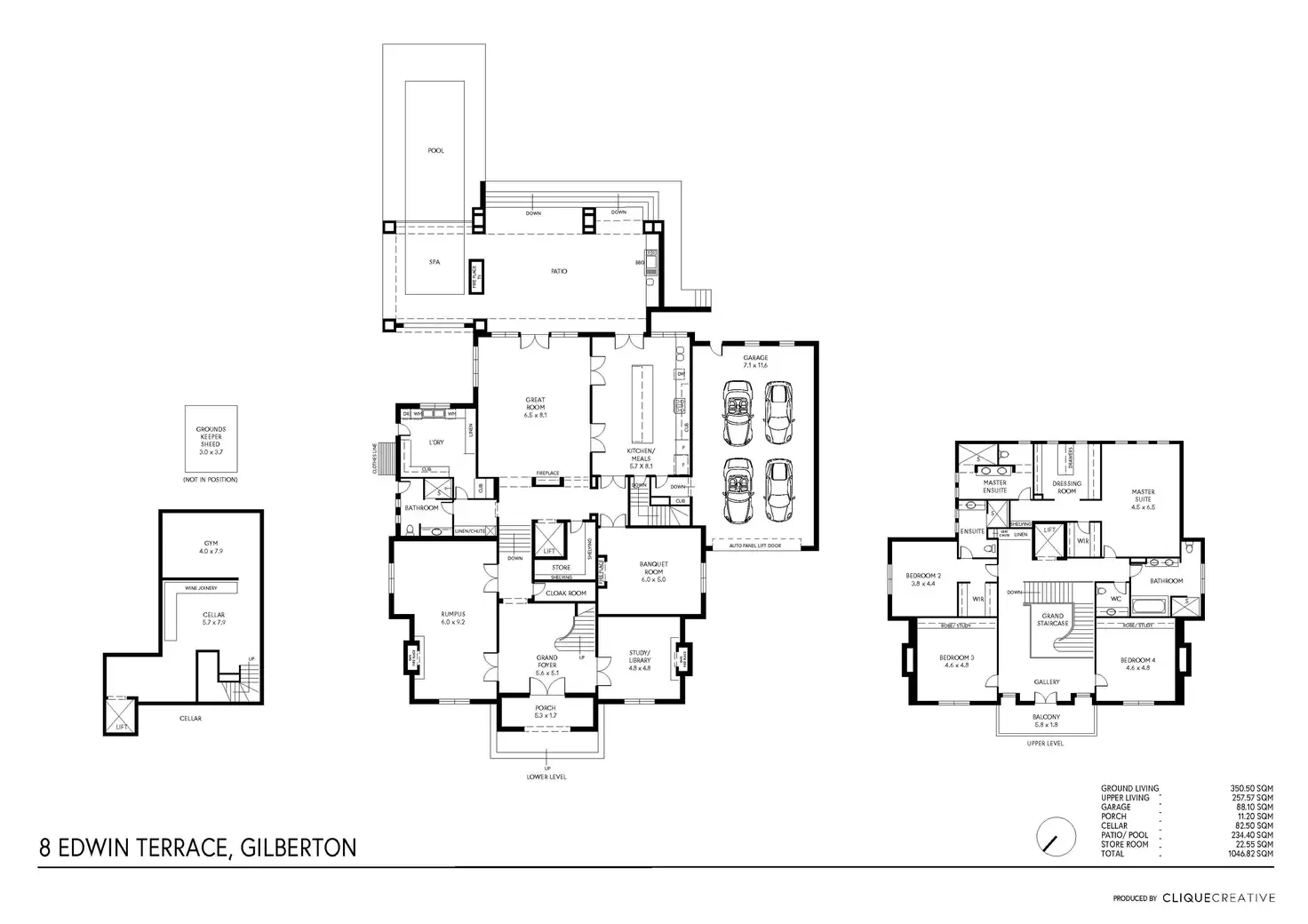 Floorplan of Homely house listing, 8 Edwin Terrace, Gilberton SA 5081
