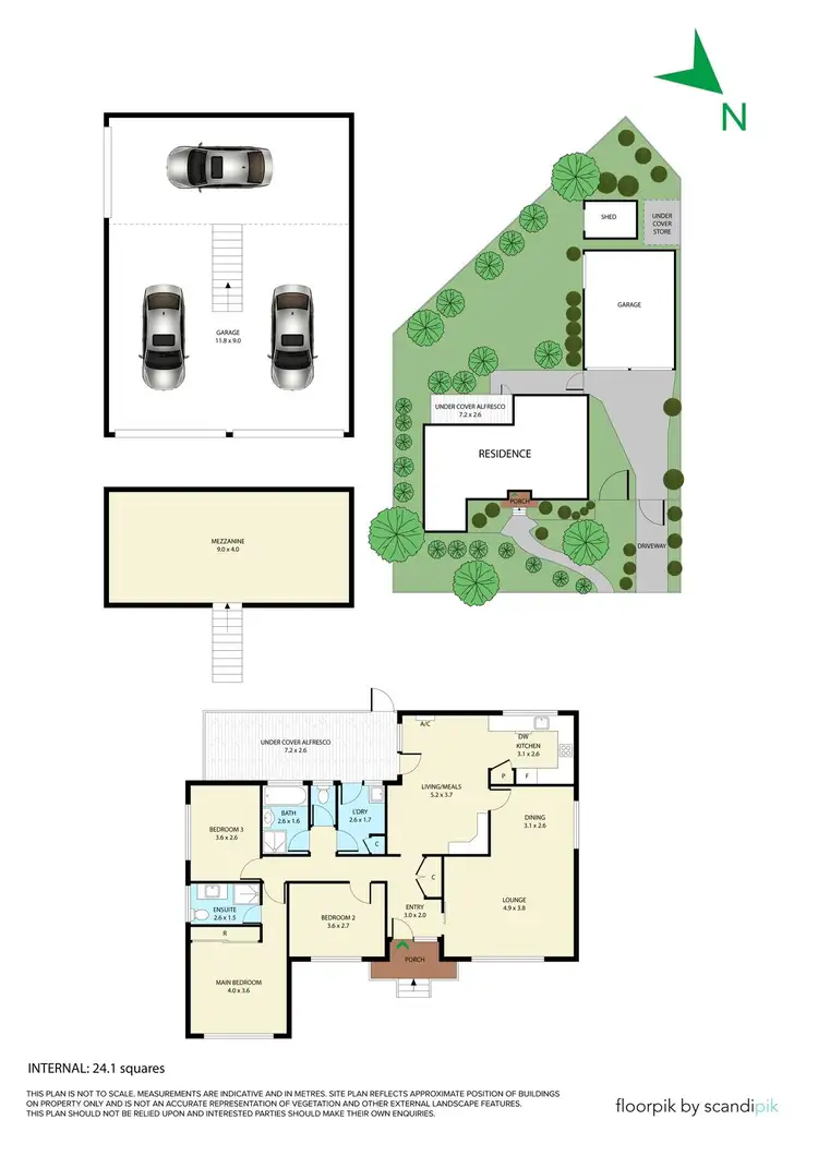 Floorplan of Homely house listing, 32 Baldwin Avenue, Boronia VIC 3155