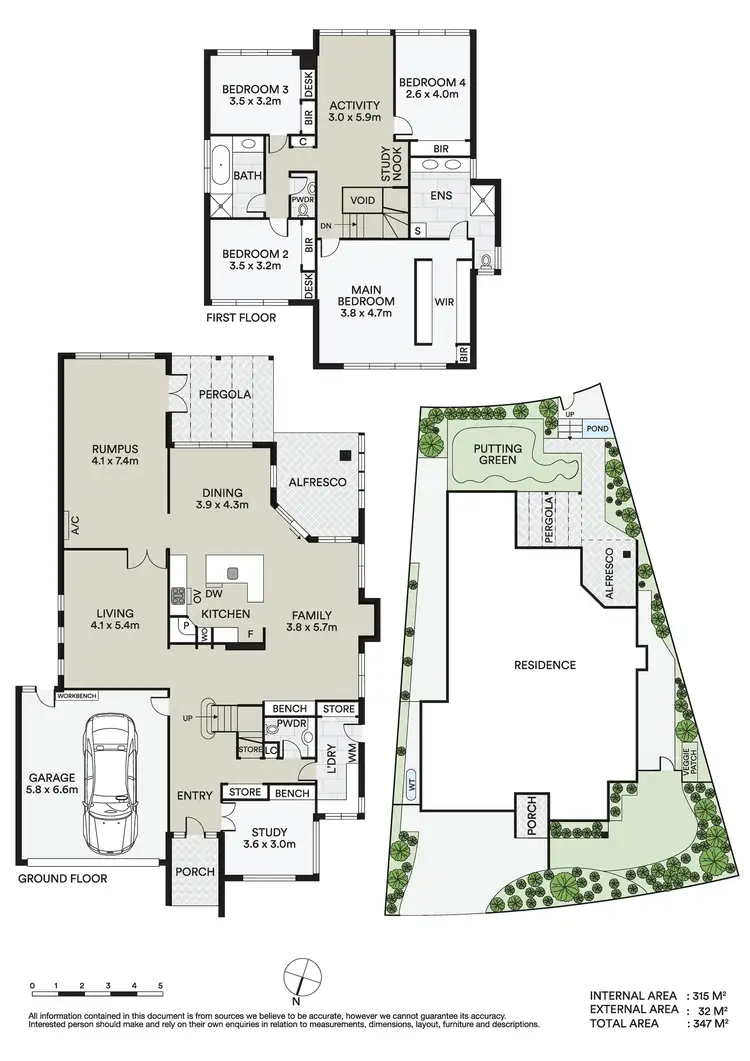 Floorplan of Homely house listing, 131 Ernest Jones Drive, Macleod VIC 3085