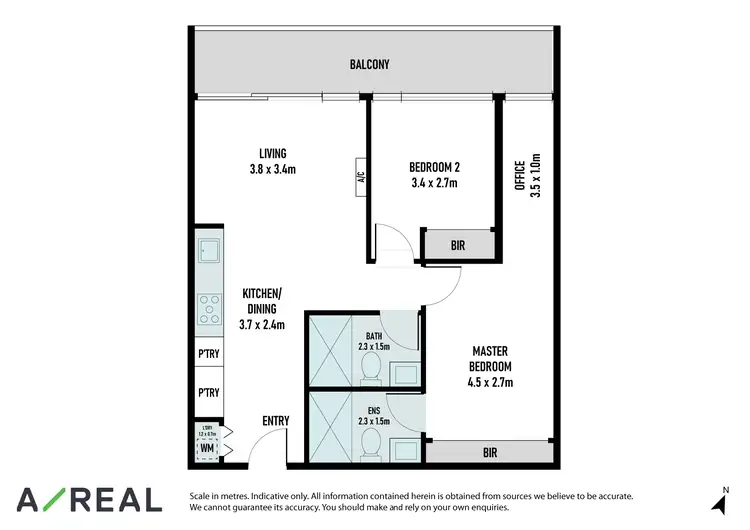 Floorplan of Homely apartment listing, 527/20 Shamrock Street, Abbotsford VIC 3067
