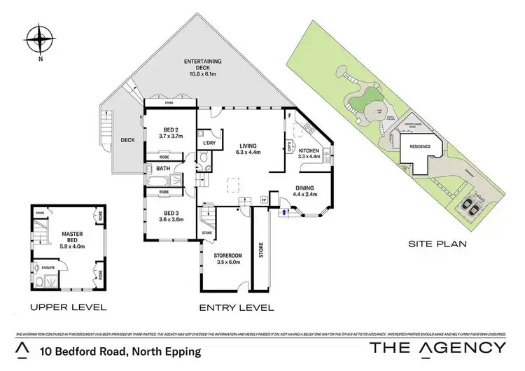 Floorplan of Homely house listing, 10 Bedford Road, North Epping NSW 2121