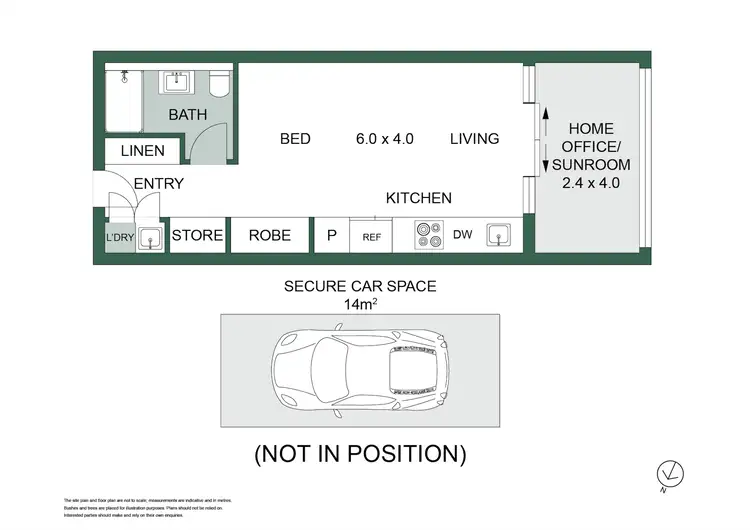 Floorplan of Homely apartment listing, B206/5 Mooramba Road, Dee Why NSW 2099