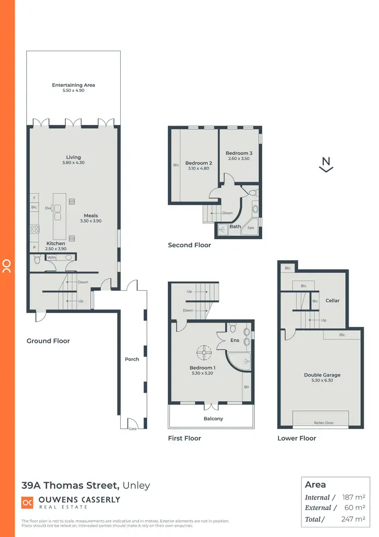 Floorplan of Homely house listing, 39a Thomas Street, Unley SA 5061