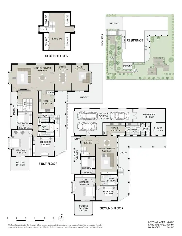 Floorplan of Homely house listing, 64 Hull Road, Beecroft NSW 2119