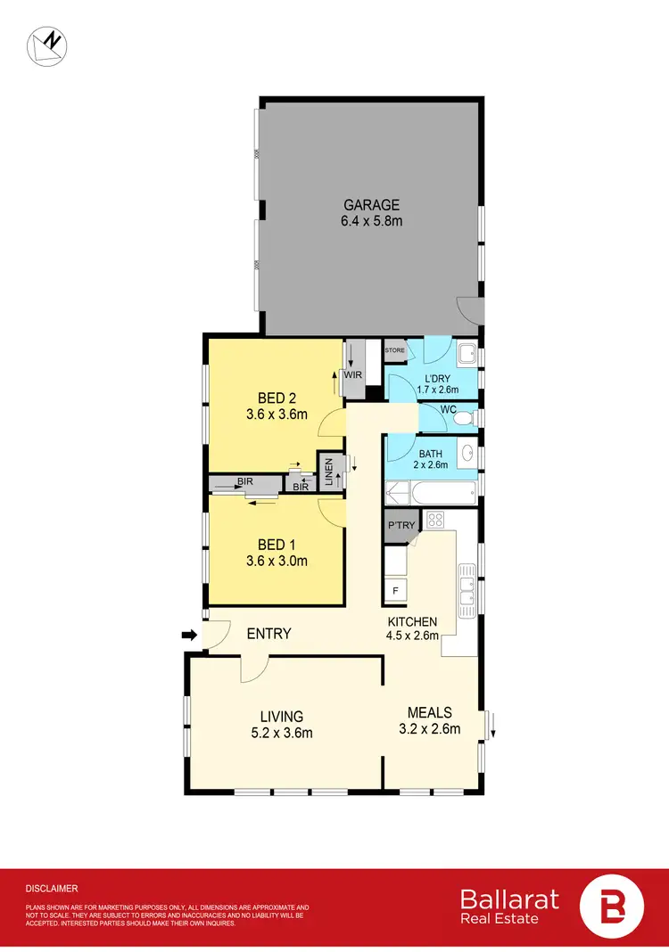 Floorplan of Homely house listing, 50 Victory Avenue, Alfredton VIC 3350