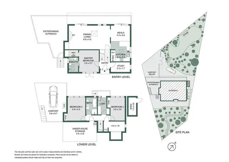 Floorplan of Homely house listing, 5 Newell Place, Frenchs Forest NSW 2086