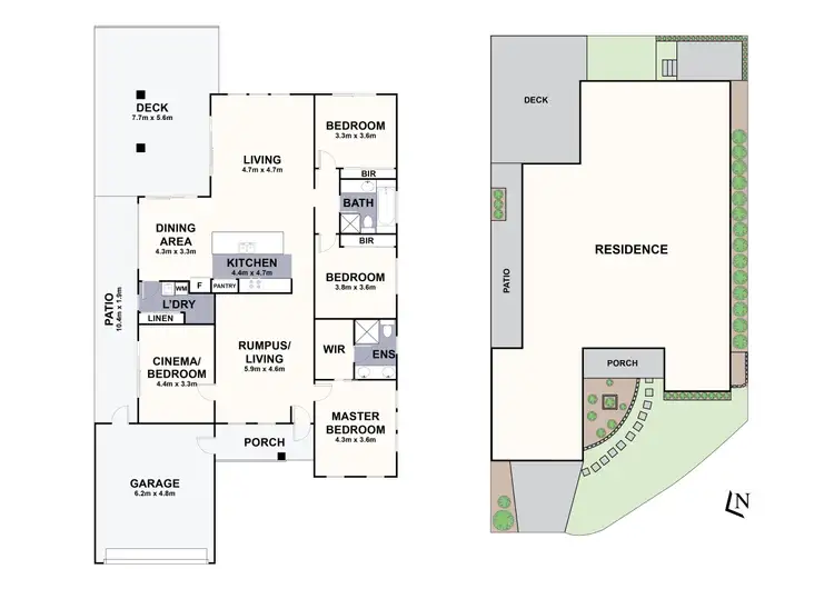 Floorplan of Homely house listing, 67 Pinoak Drive, Yarra Glen VIC 3775