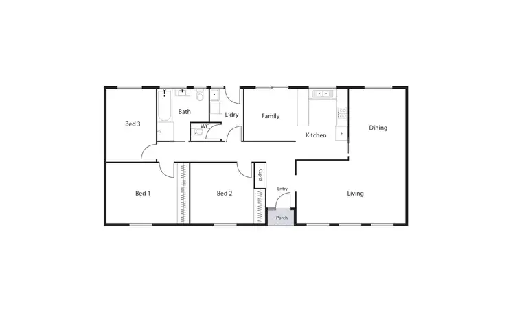Floorplan of Homely house listing, 37 McKenzie Street, Kambah ACT 2902