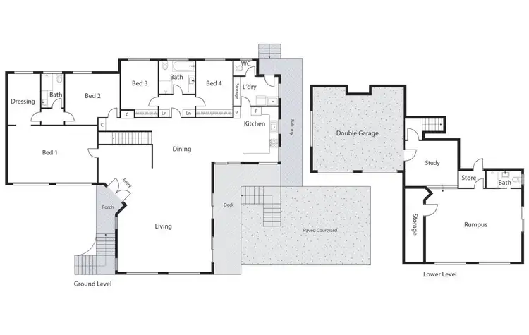 Floorplan of Homely house listing, 16 Barrow Place, Lyons ACT 2606