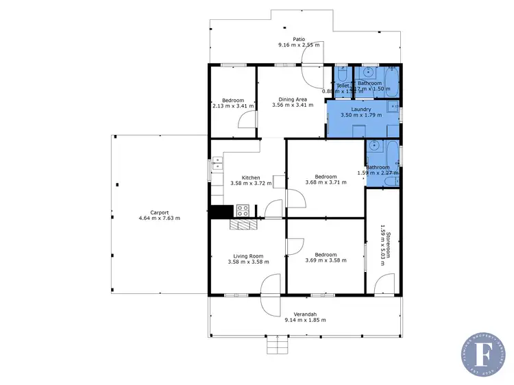 Floorplan of Homely house listing, 165 Clarke Street, Harden NSW 2587