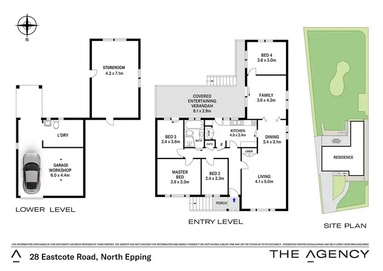 Floorplan of Homely house listing, 28 Eastcote Road, North Epping NSW 2121