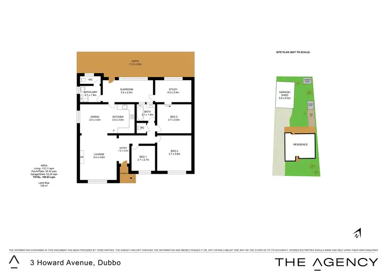 Floorplan of Homely house listing, 3 Howard Avenue, Dubbo NSW 2830