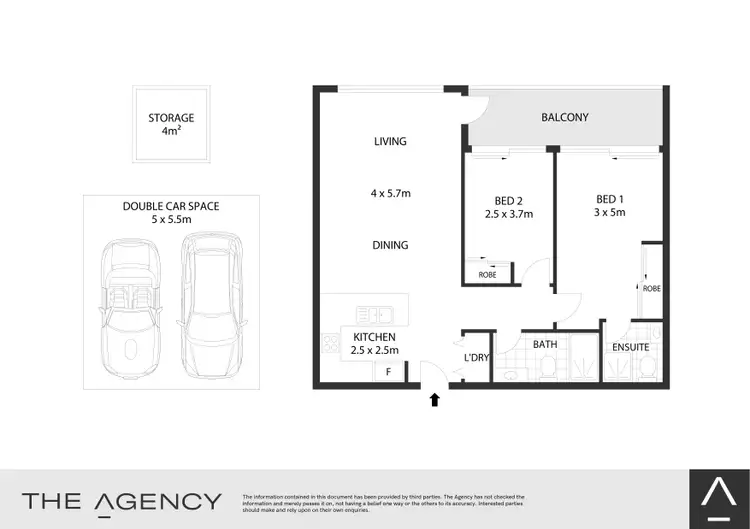 Floorplan of Homely apartment listing, 16/237-239 Canterbury Road, Canterbury NSW 2193