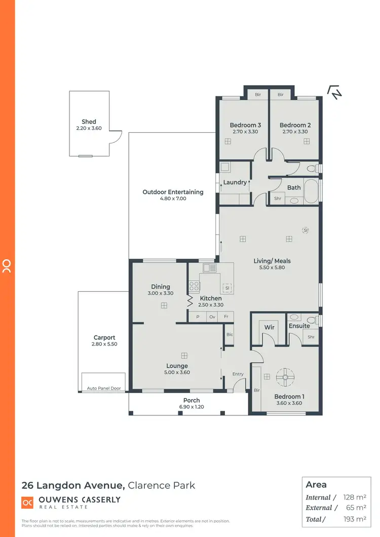 Floorplan of Homely house listing, 26 Langdon Avenue, Clarence Park SA 5034