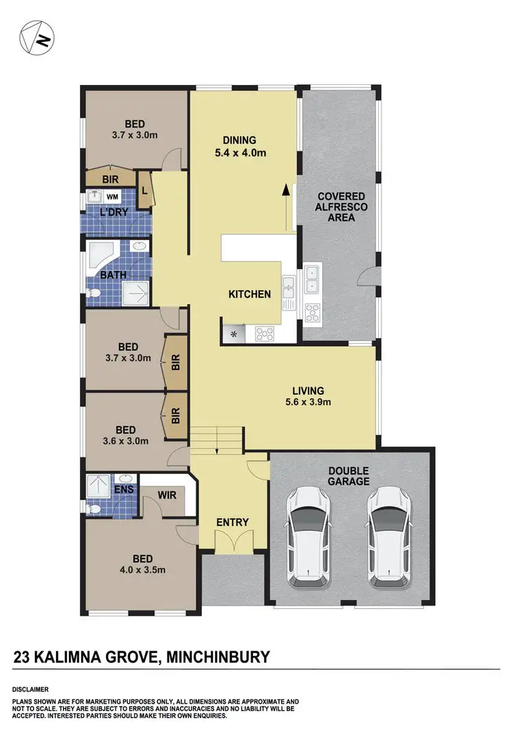 Floorplan of Homely house listing, 23 Kalimna Grove, Minchinbury NSW 2770