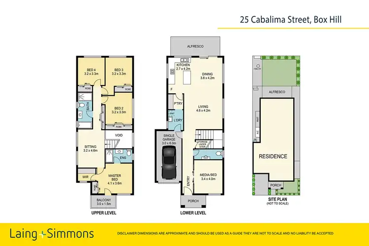 Floorplan of Homely house listing, 25 Cabalima Street, Box Hill NSW 2765