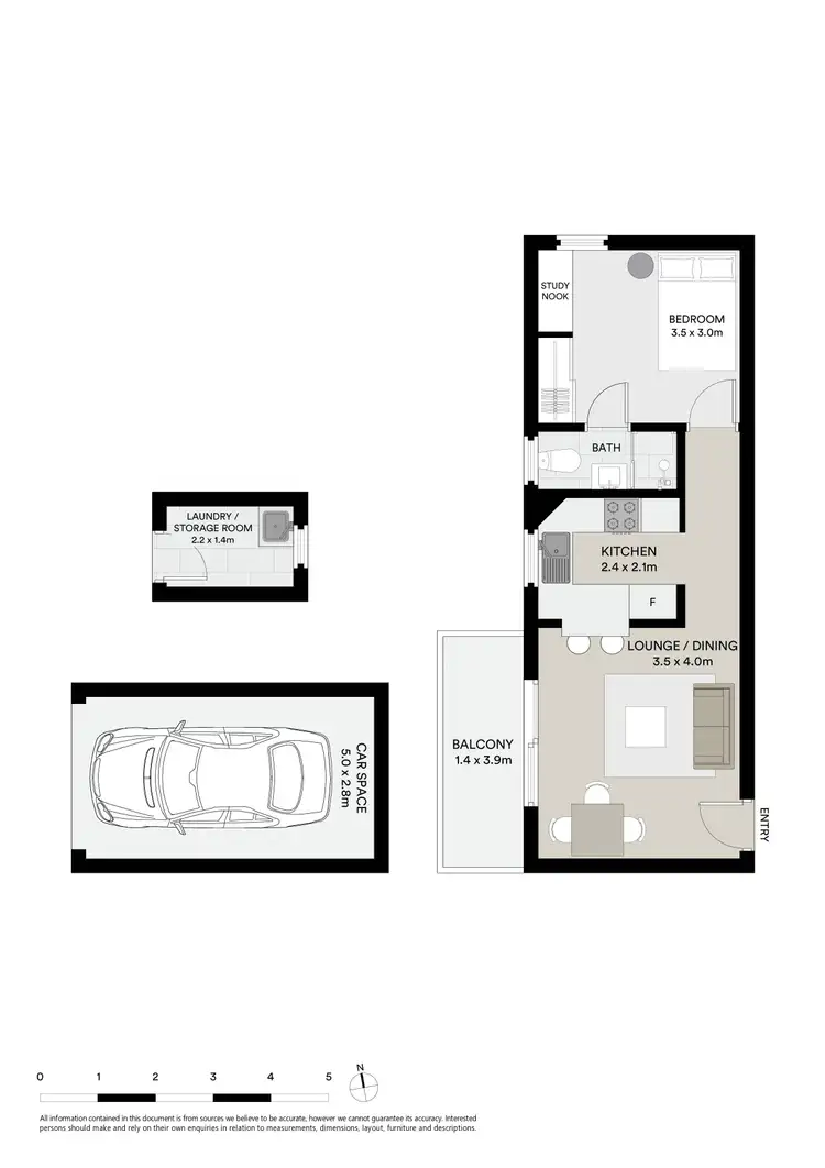 Floorplan of Homely apartment listing, 5/18 Campbell Parade, Manly Vale NSW 2093