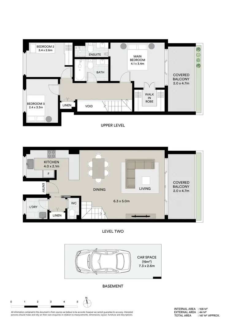 Floorplan of Homely apartment listing, 16/373 Alfred Street North, Neutral Bay NSW 2089