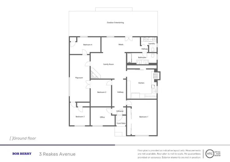 Floorplan of Homely house listing, 3 Reakes Avenue, Dubbo NSW 2830