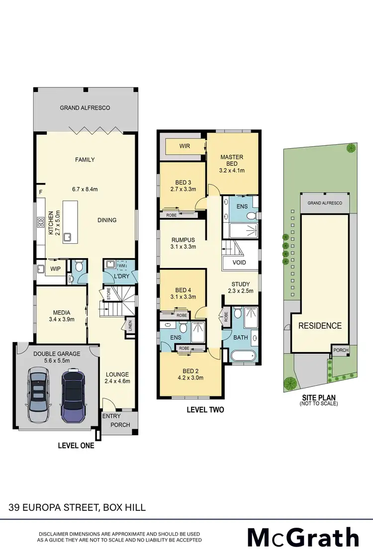 Floorplan of Homely house listing, 39 Europa Street, Box Hill NSW 2765