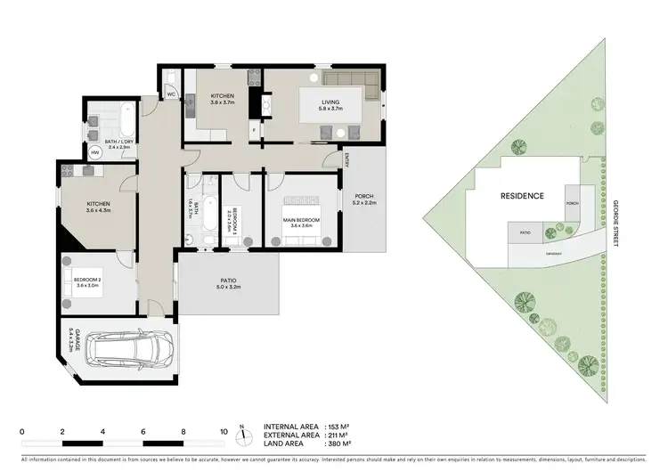 Floorplan of Homely house listing, 58 Geordie Street, Lithgow NSW 2790