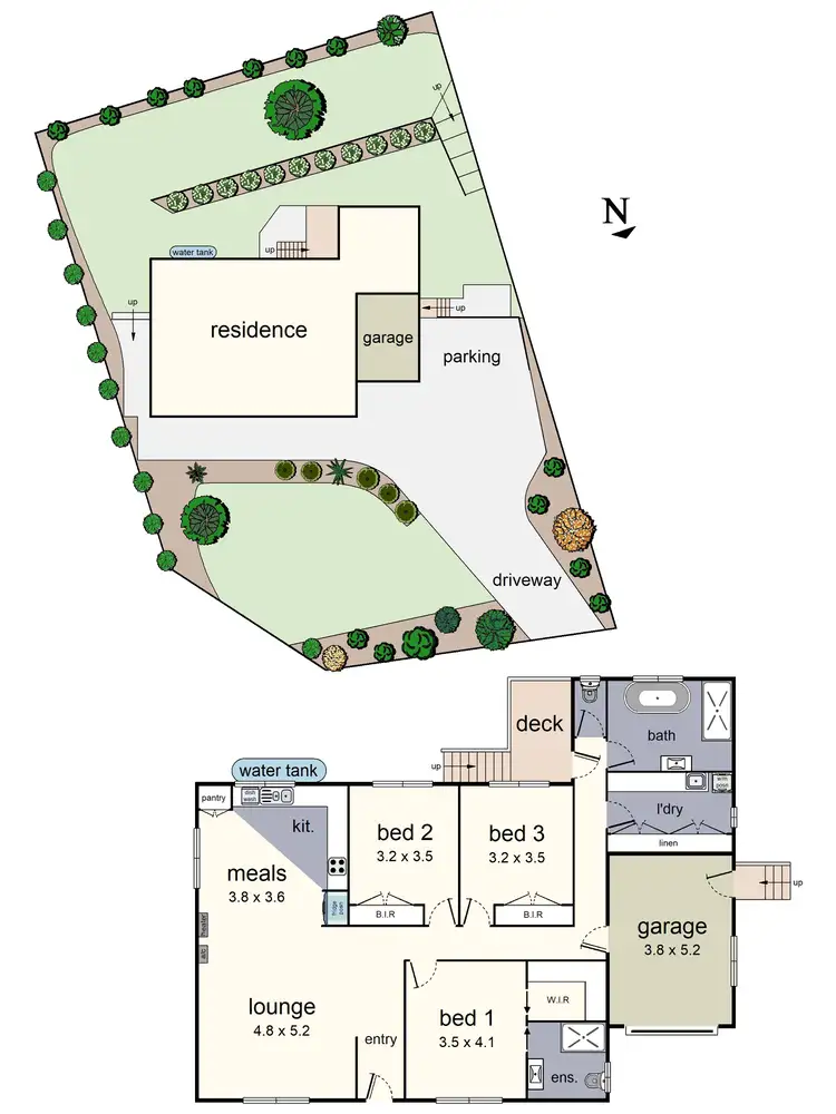 Floorplan of Homely house listing, 49 Railway Road, Seville VIC 3139