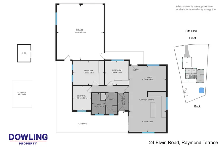 Floorplan of Homely house listing, 24 Elwin Road, Raymond Terrace NSW 2324