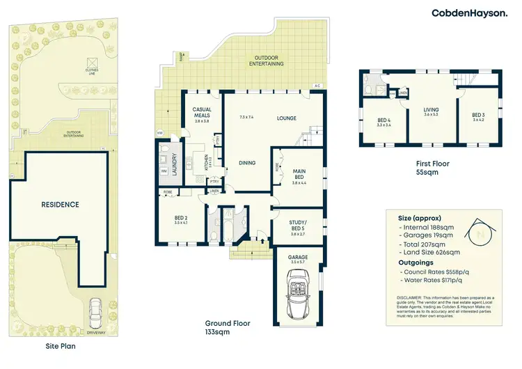 Floorplan of Homely house listing, 3 Flaumont Avenue, Riverview NSW 2066